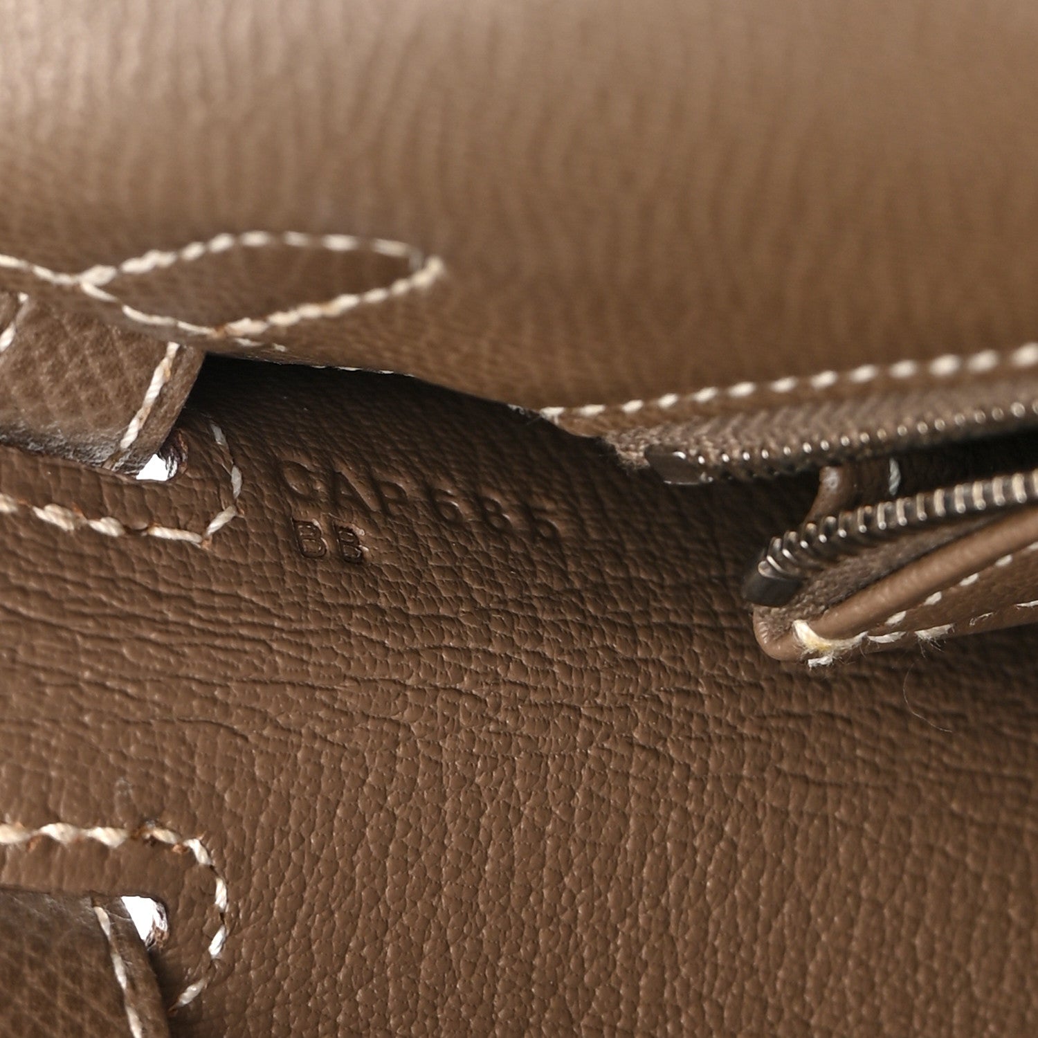 Hermes Epsom Kelly Sellier 25 Etoupe 7 of 17