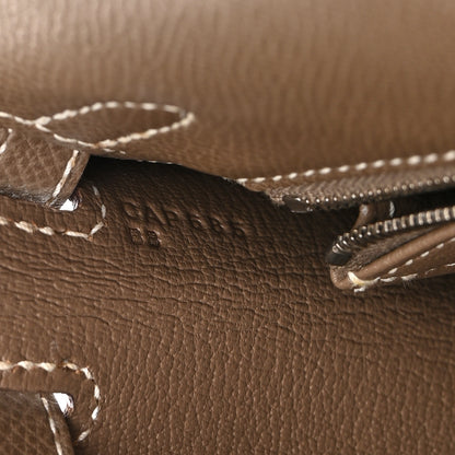 Hermes Epsom Kelly Sellier 25 Etoupe 7 of 17