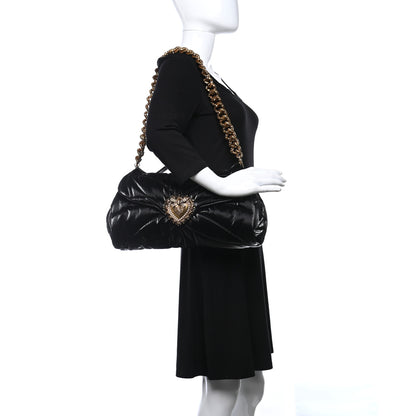 Dolce & Gabbana Nylon Devotion Shoulder Bag Black 2 of 13