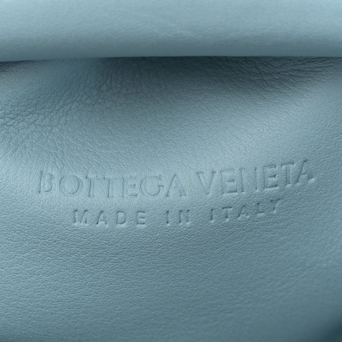 Butter Calfskin The Mini Pouch Ice