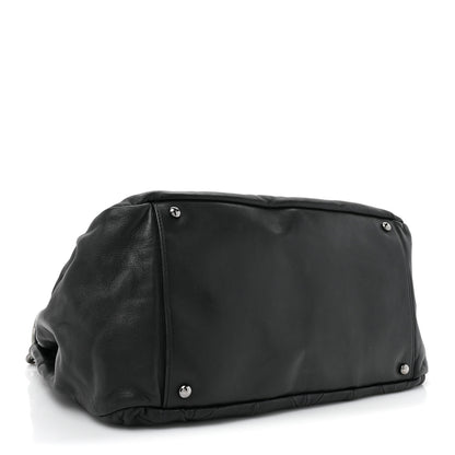 Chanel Lambskin Origami Soft Squares Accordion Flap Black 4 of 12