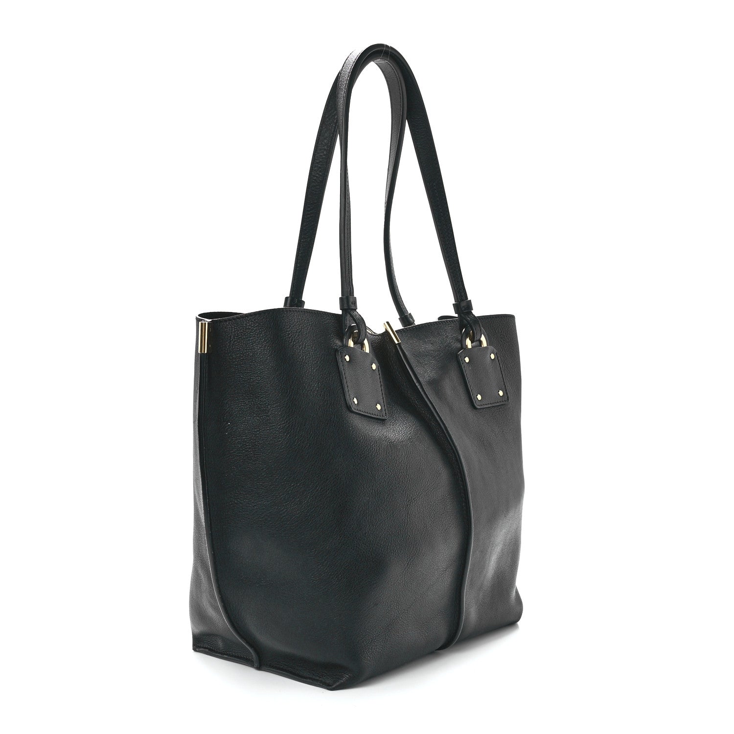 Chloe Smooth Calfskin Medium Vick Tote Black 4 of 16