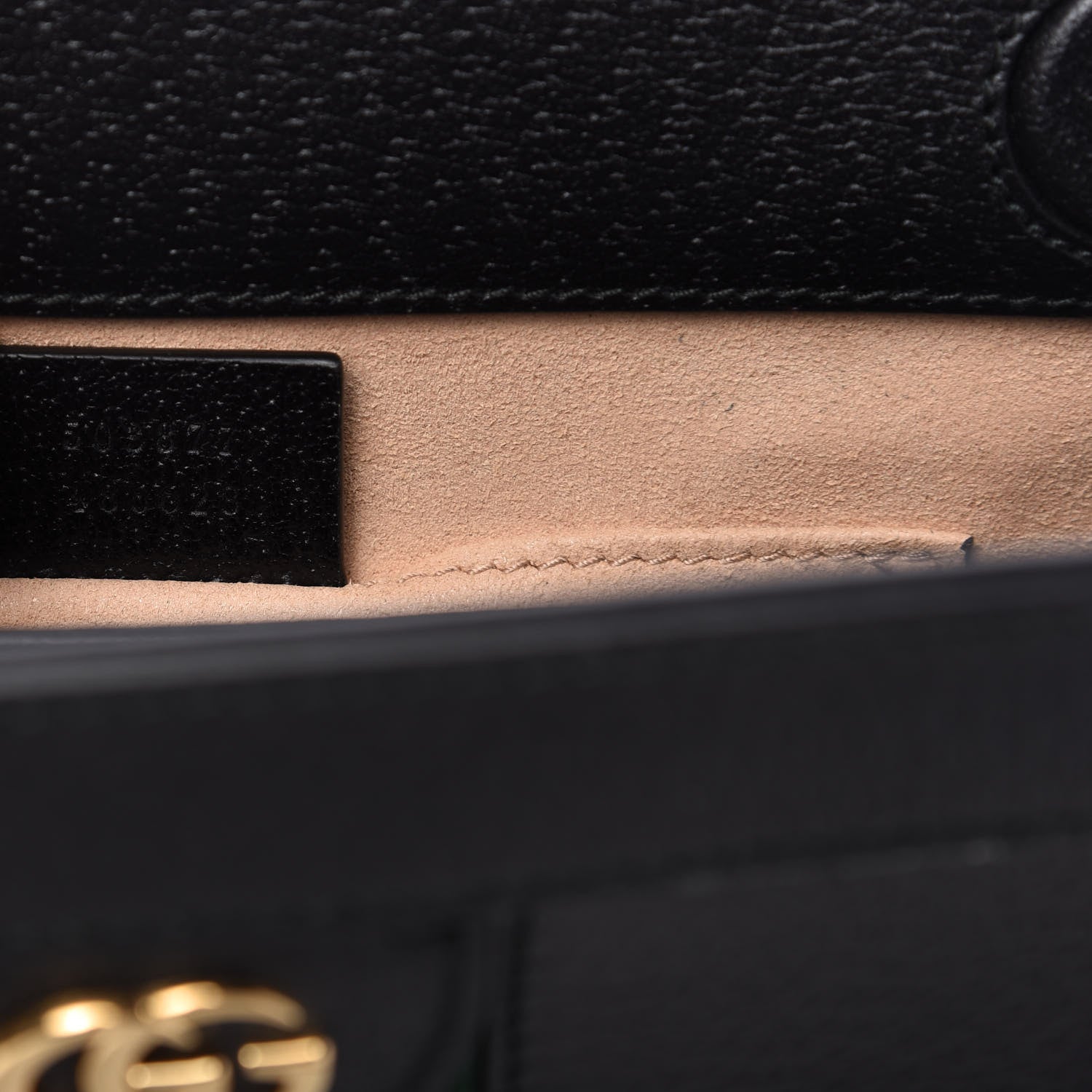 Gucci Calfskin GG Web Small Ophidia Chain Shoulder Bag Black 9 of 10
