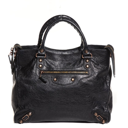 Balenciaga Agneau Giant 12 Rose Gold Hardware Velo Black 1 of 11