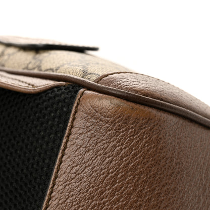 Gucci GG Supreme Monogram Calfskin Web Small Ophidia Day Backpack Beige Ebony New Acero 13 of 13