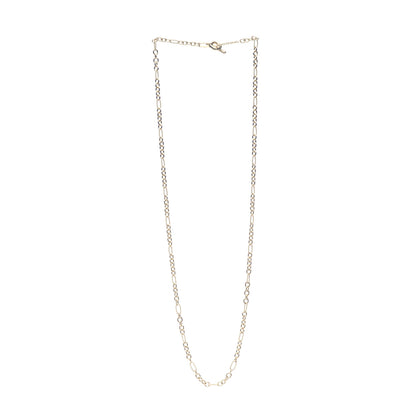 David Yurman 18K Yellow Gold Figaro Chain Long Necklace 3 of 4