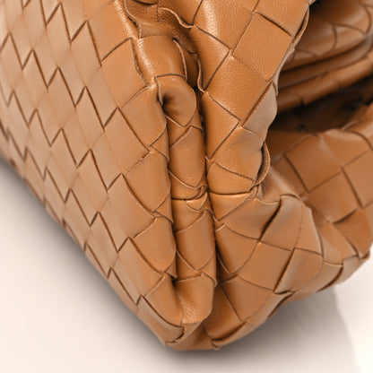 Bottega Veneta Nappa Maxi Intrecciato The Pouch Oversized Clutch Caramel 7 of 7
