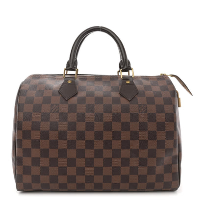 Louis Vuitton Damier Ebene Speedy 35 1 of 13
