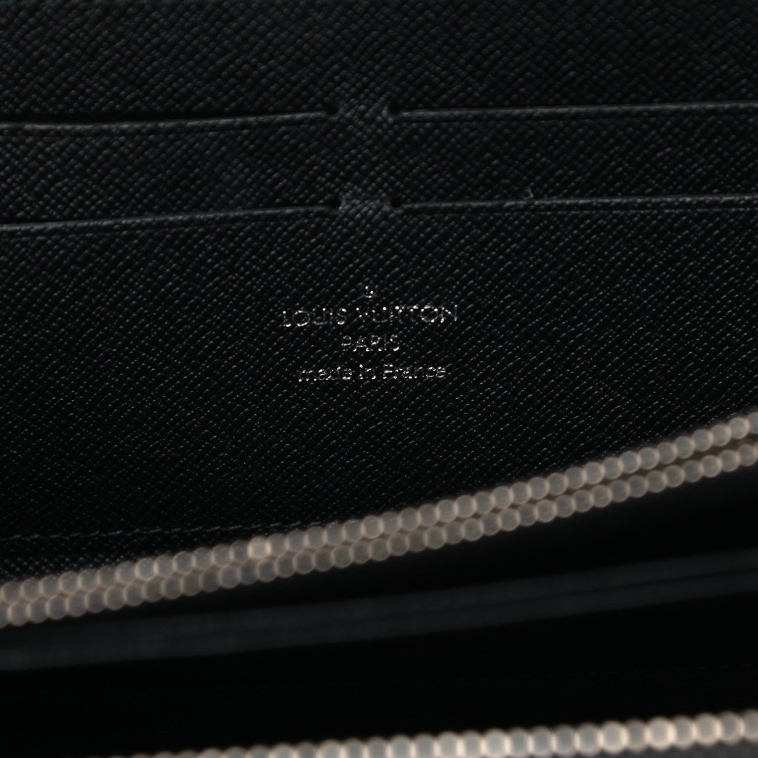 Louis Vuitton Epi Zippy Wallet Black 6 of 8