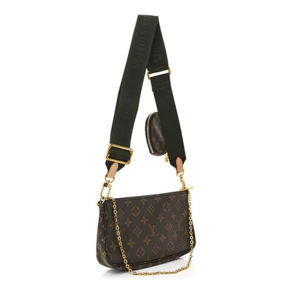 Louis Vuitton Monogram Multi Pochette Accessories Kaki 3 of 11