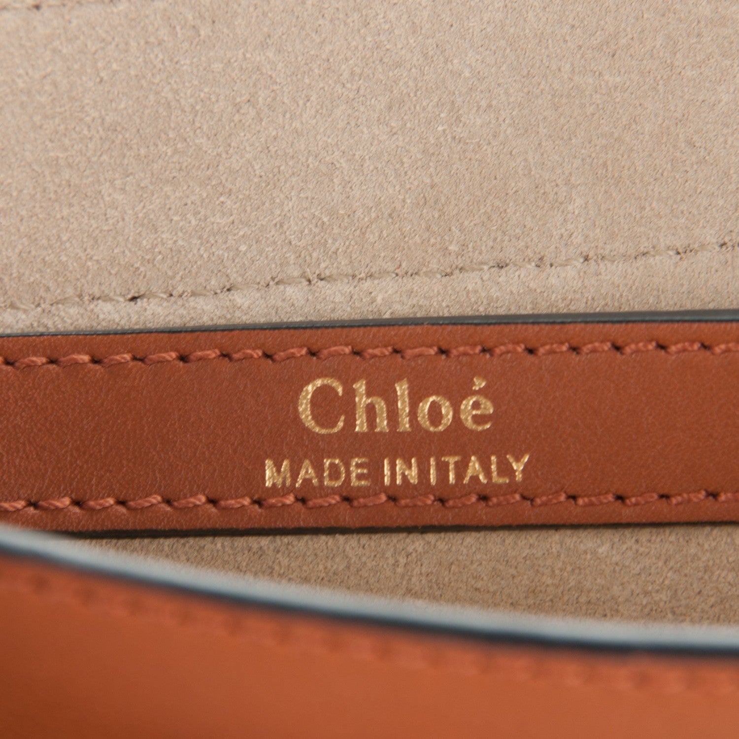 Chloe Calfskin Small Hudson Fringe Shoulder Bag Caramel 6 of 6