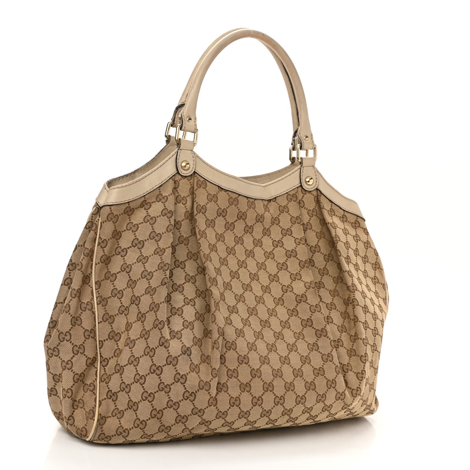 Gucci Monogram Large Sukey Tote Off White 3 of 11