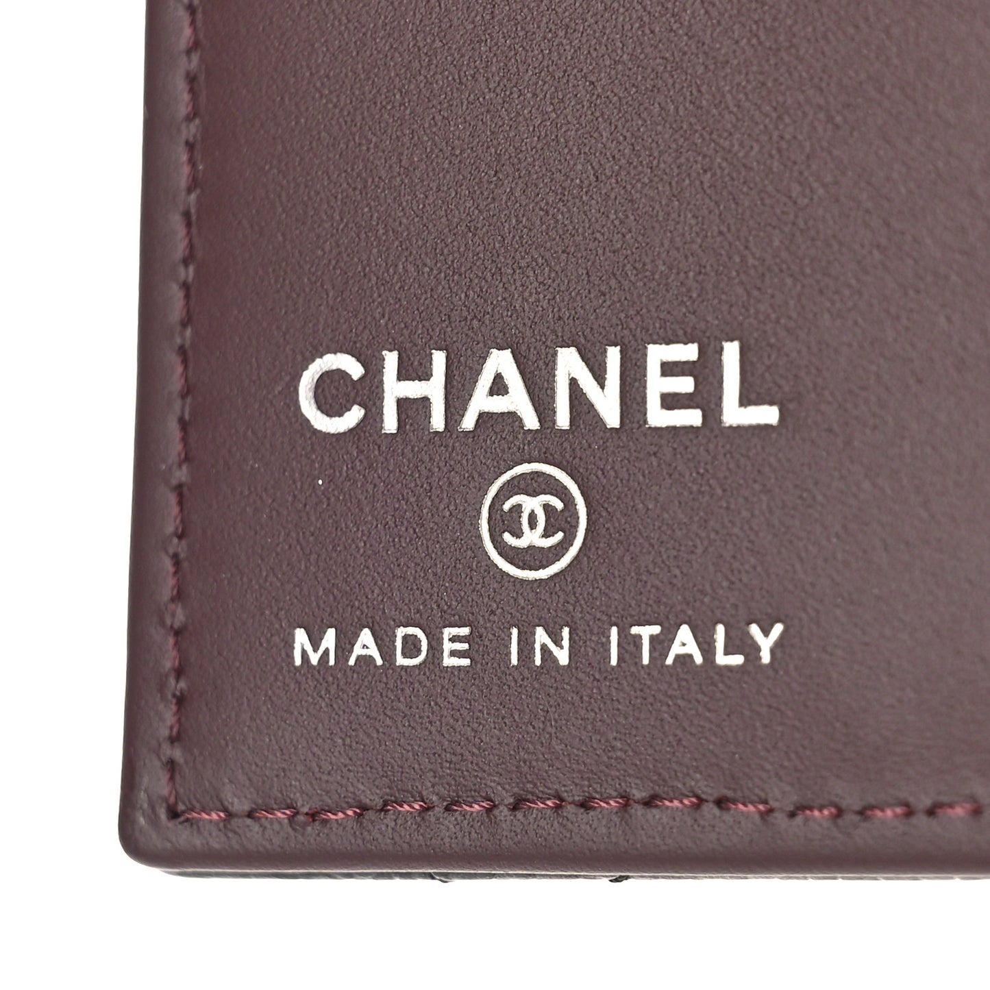 Caviar Quilted Card Holder Wallet Black