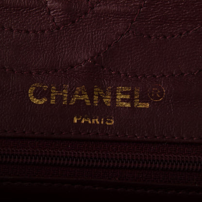 Chanel Lambskin Quilted Medium Double Flap Black 8 of 11