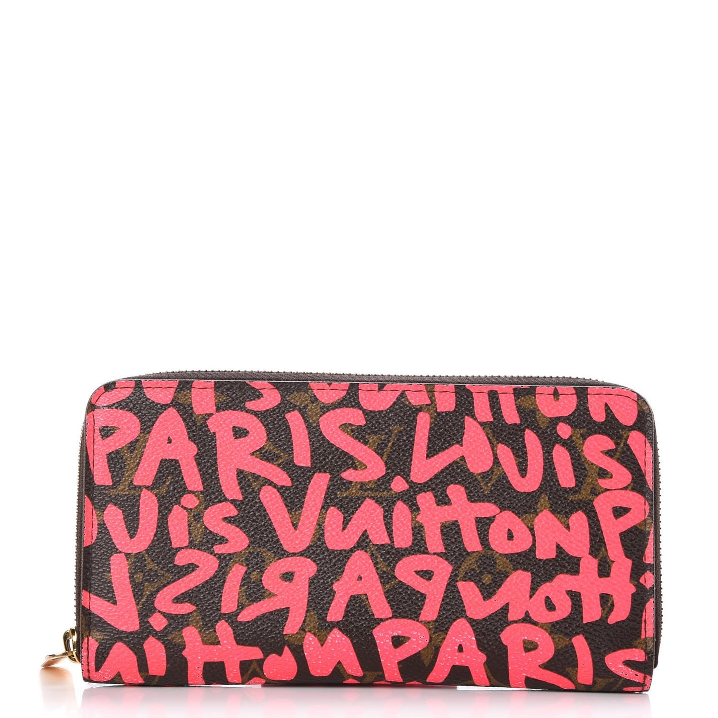 Monogram Graffiti Zippy Wallet Fuchsia
