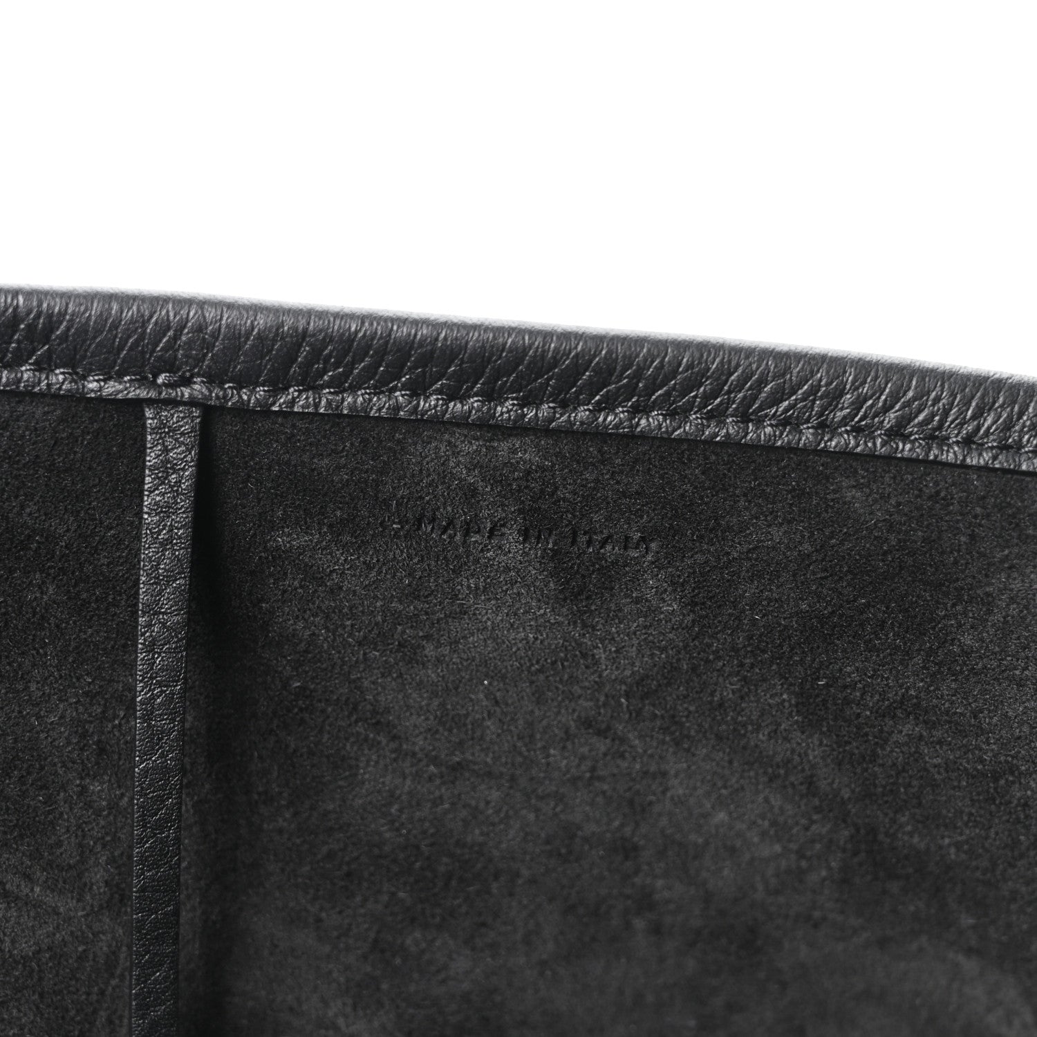 The Row Grained Calfskin Park Tote Three Black 8 of 11