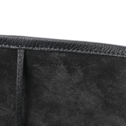 The Row Grained Calfskin Park Tote Three Black 8 of 11