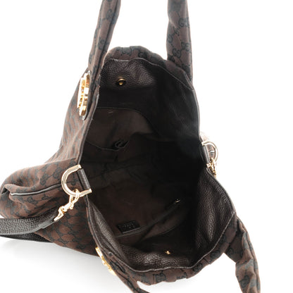 Gucci Monogram Hysteria Medium Top Handle Bag Brown 5 of 7