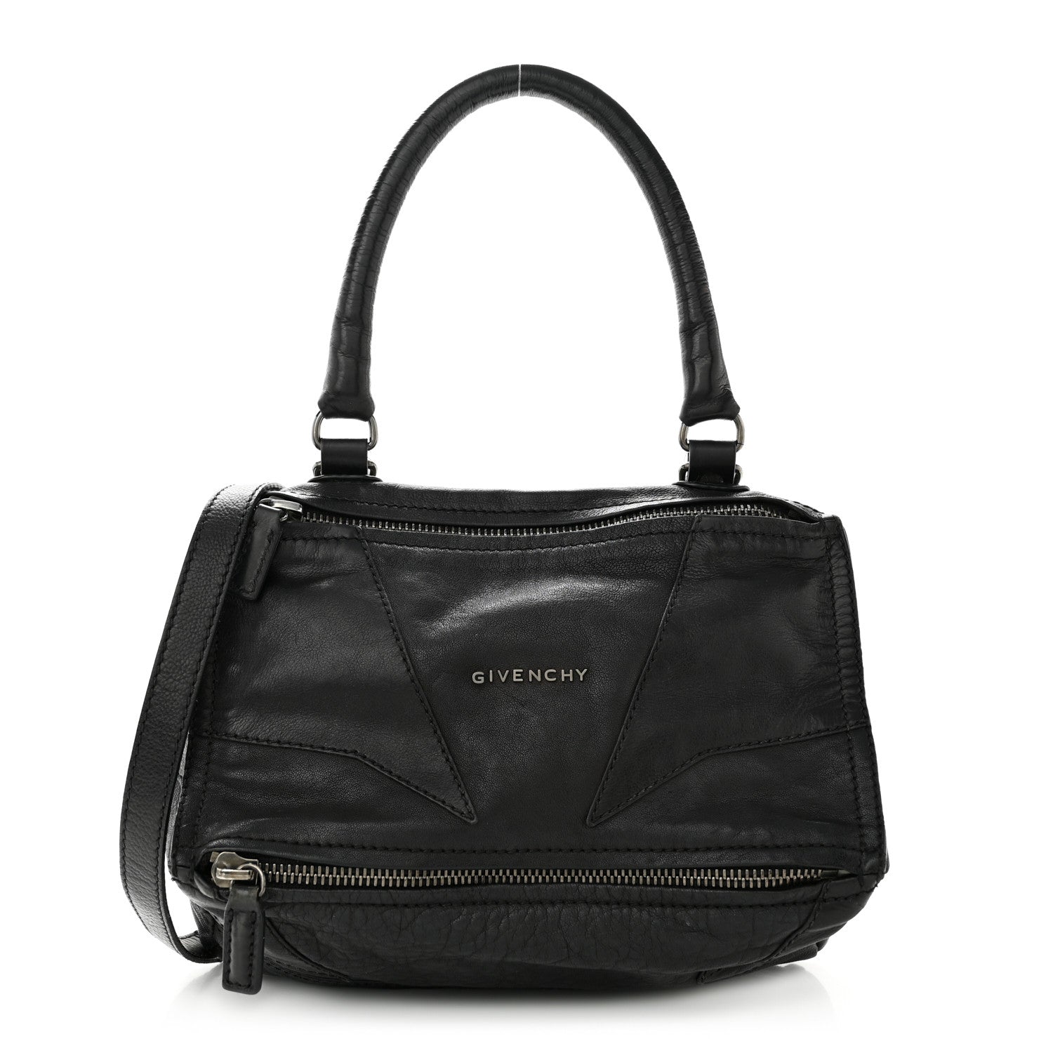 Givenchy Calfskin Patchwork Small Pandora Black 1 of 17
