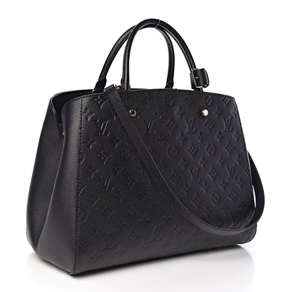 Louis Vuitton Empreinte Montaigne GM Black 4 of 14