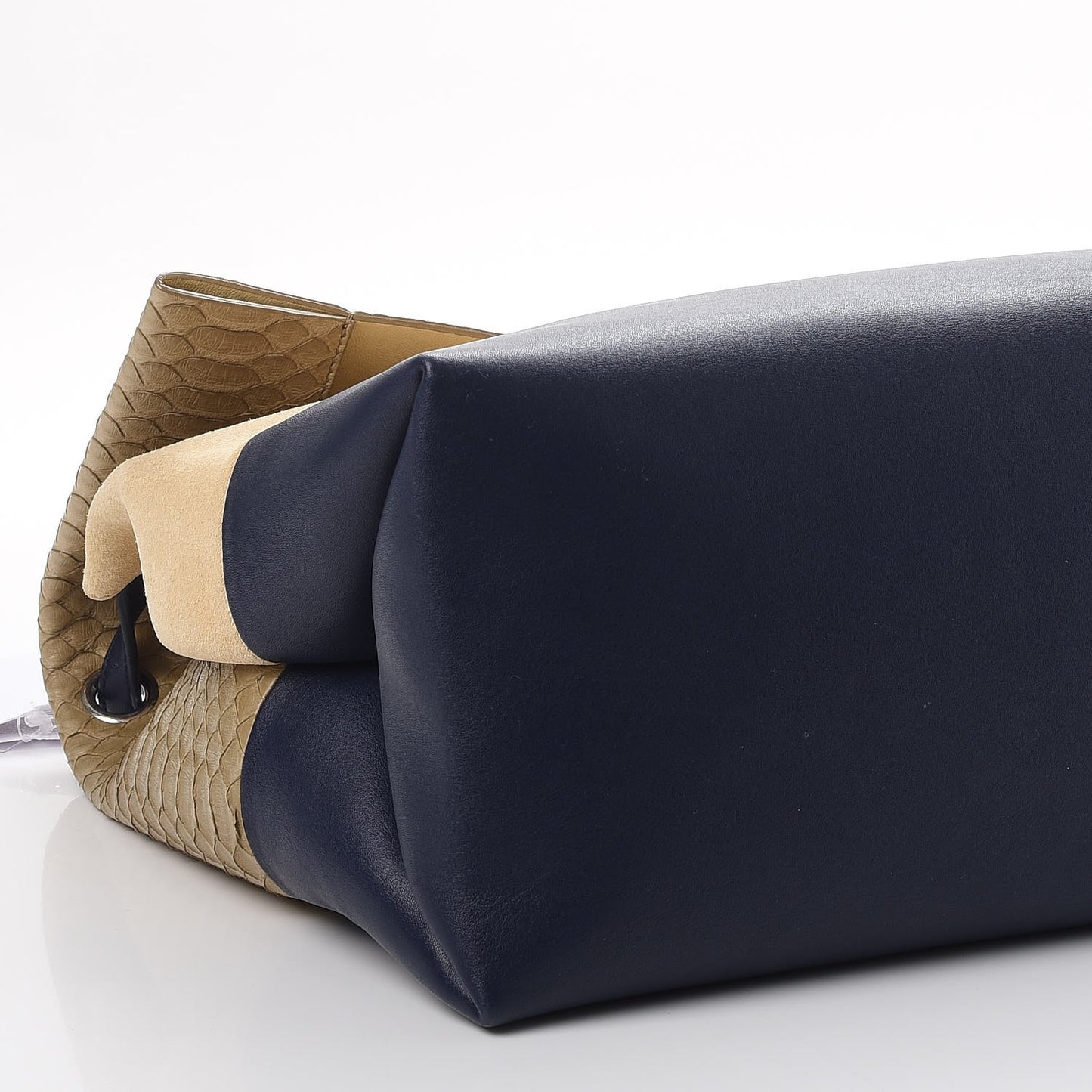 Python Smooth Calfskin All Soft Shoulder Bag