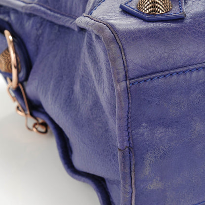 Balenciaga Agneau Giant 21 Rose Gold Hardware City Bleu Lavande 10 of 10