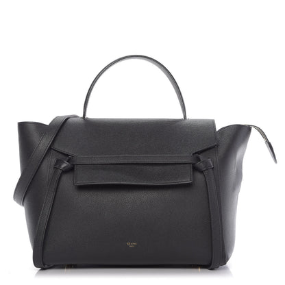 Celine Grained Calfskin Mini Belt Bag Black 1 of 14