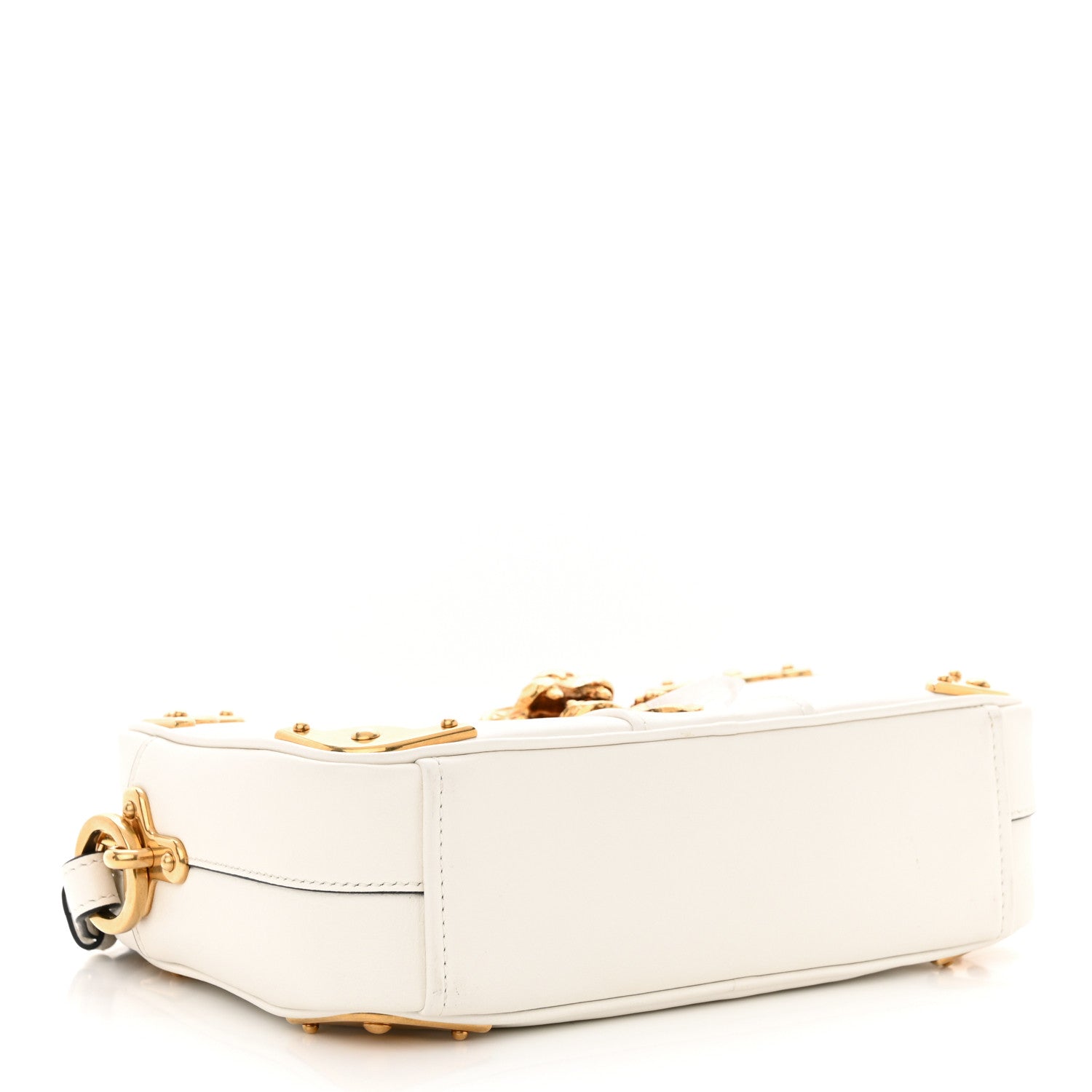 Prada City Calf Tiger Head Cahier Crossbody Talco 4 of 11