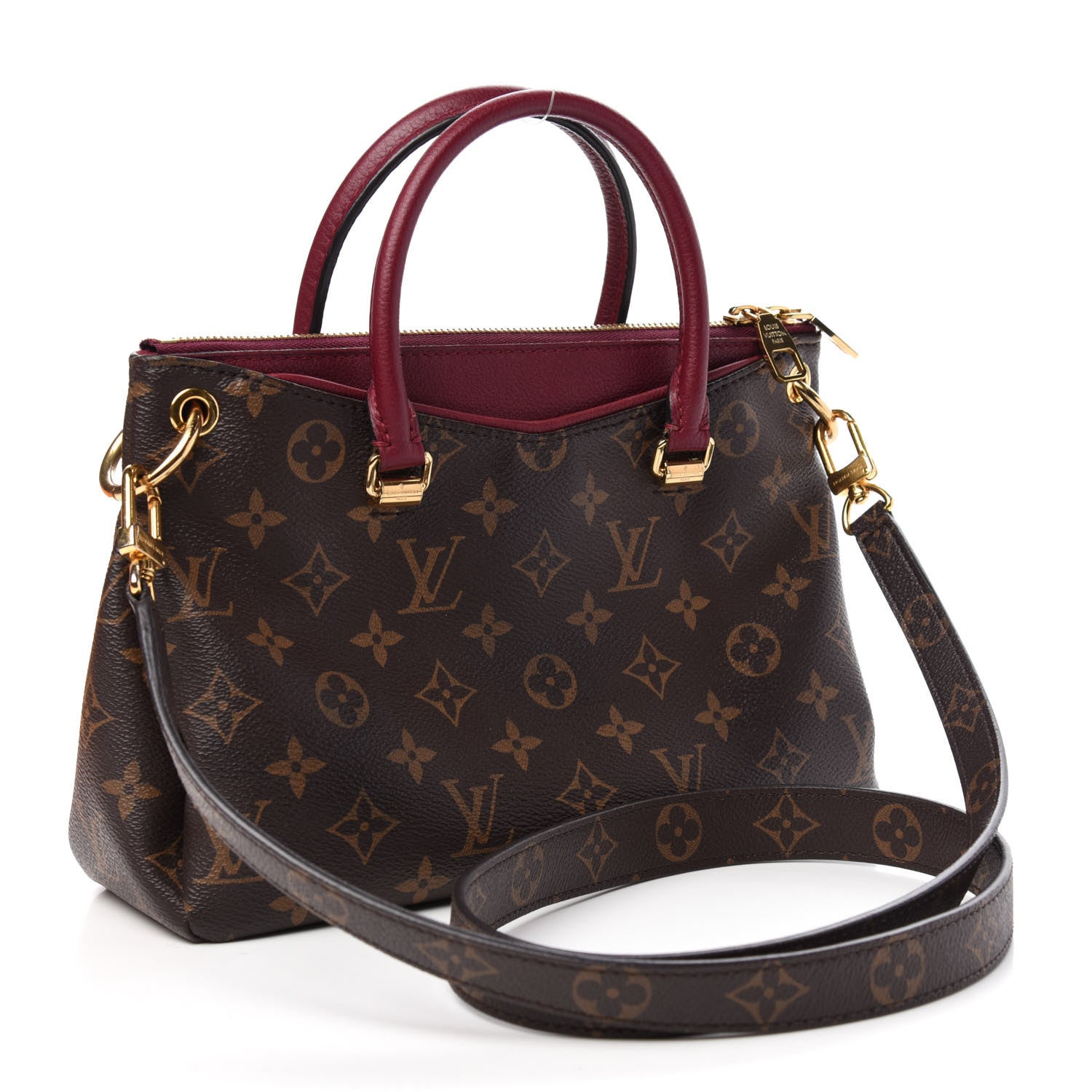 Louis Vuitton Monogram Pallas BB Raisin 3 of 12