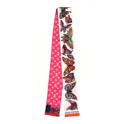 Louis Vuitton Silk Monogram World Of Love Bandeau White 2 of 3