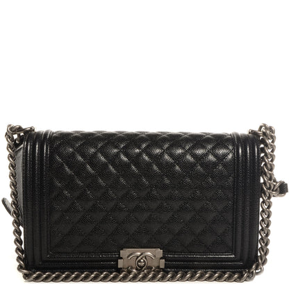 Chanel Caviar Medium Boy Flap Black 1 of 9