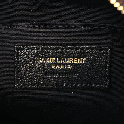 Saint Laurent Lambskin Monogram Lou Camera Bag Burgundy 6 of 11
