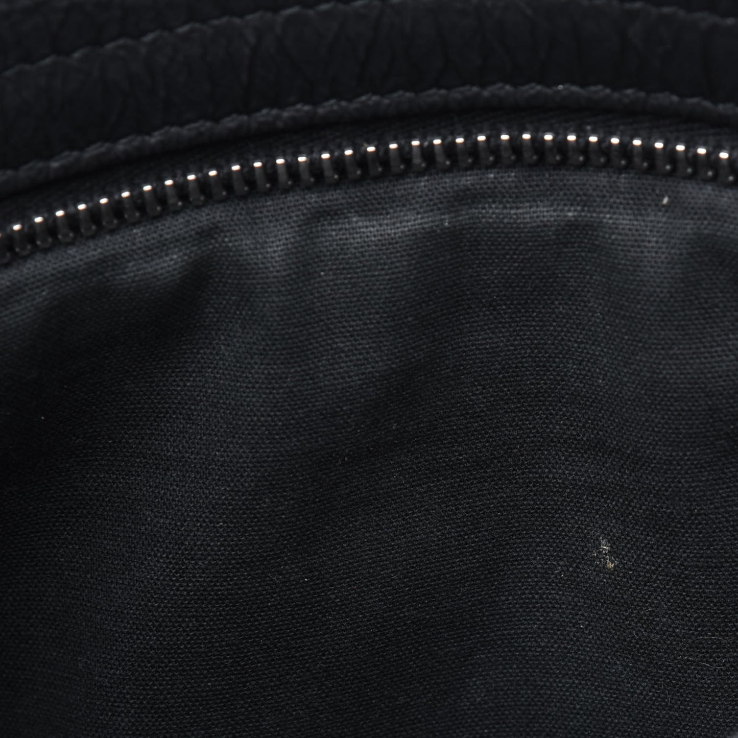 Matte Goatskin Rubber Covered Classic Hardware Mini City Black