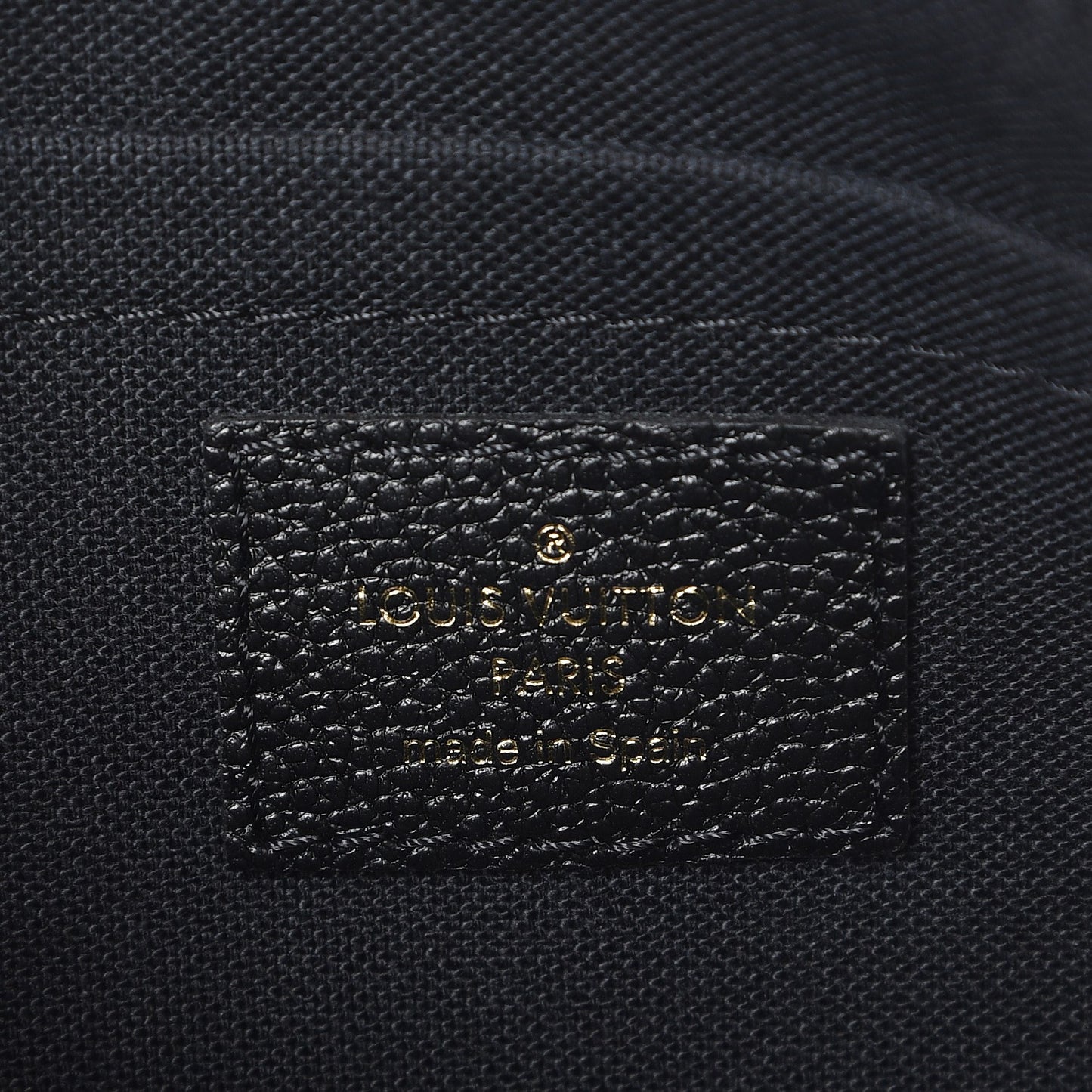 Monogram Pallas Clutch Black