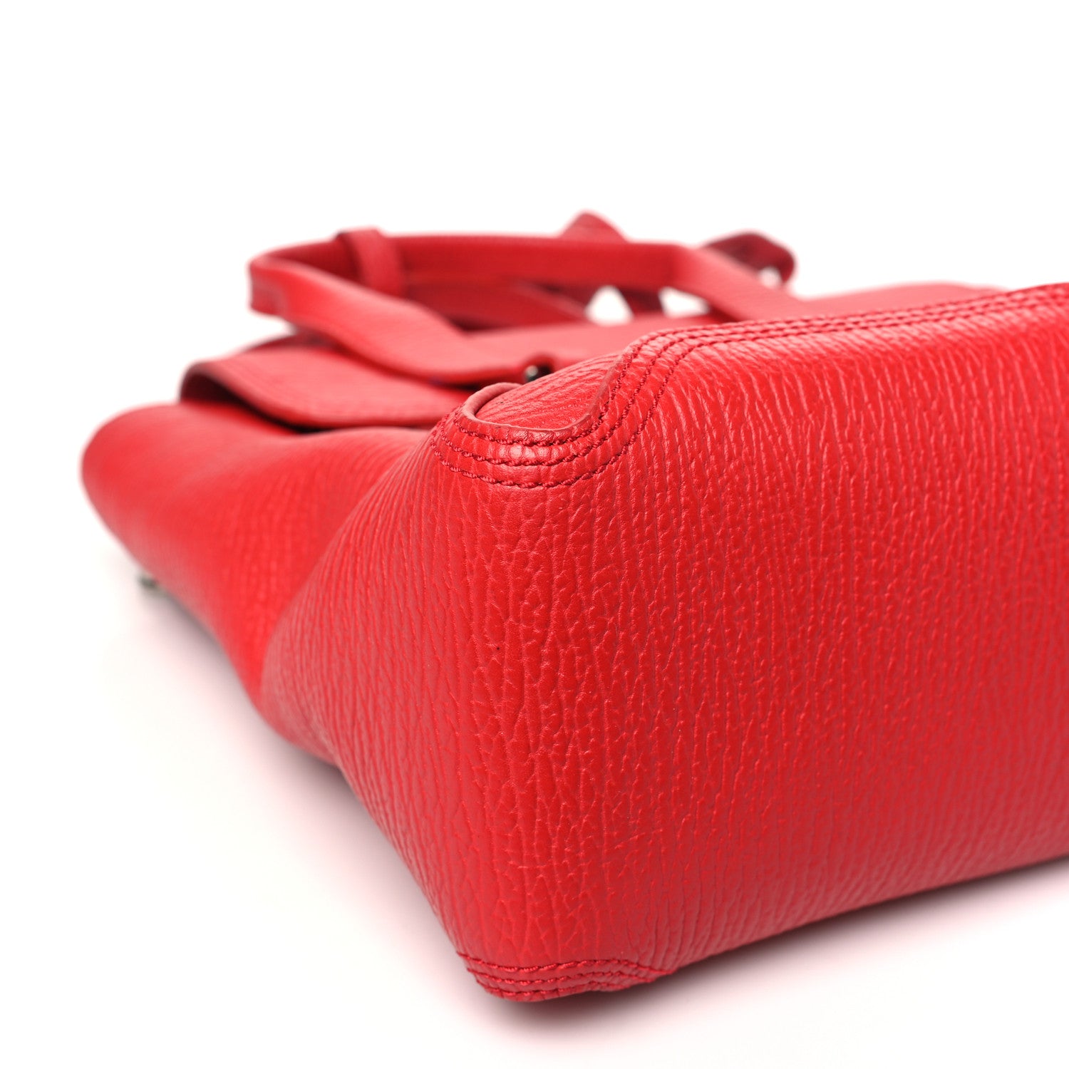 3.1 Phillip Lim Textured Calfskin Medium Pashli Satchel Red 8 of 11
