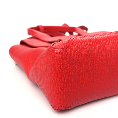 3.1 Phillip Lim Textured Calfskin Medium Pashli Satchel Red 8 of 11