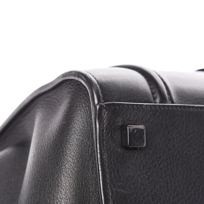 Celine Supple Calfskin Medium Phantom Luggage Black 9 of 22