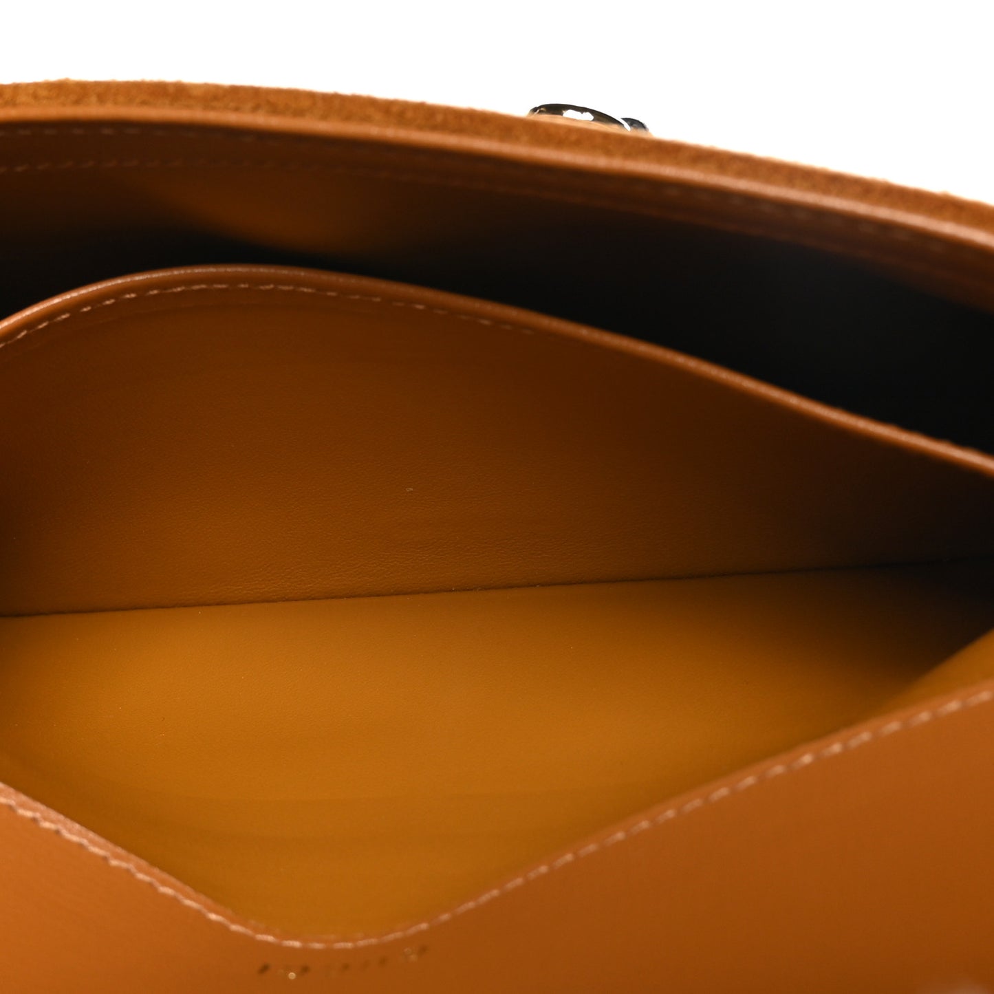 Suede Shearling Horsebit Mini 1955 Shoulder Bag Honey Beige Milk