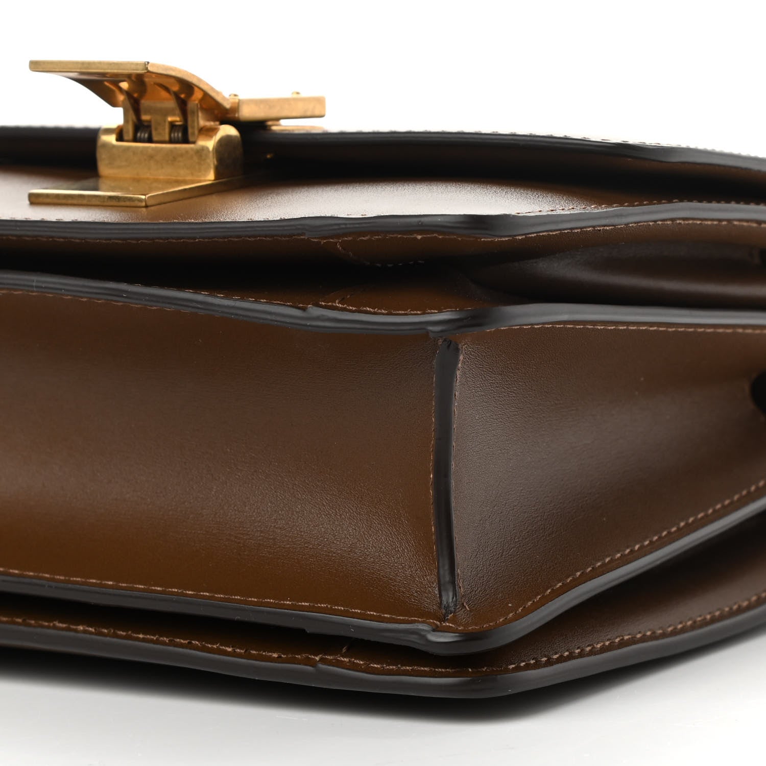 Celine Smooth Calfskin Small Classic Box Flap Bag Camel 10 of 11