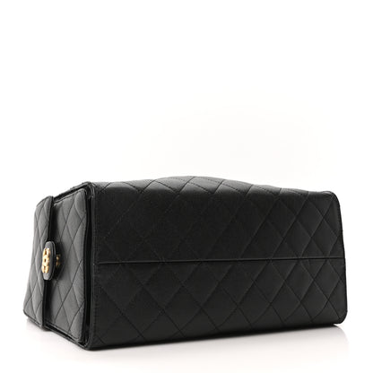 Chanel Caviar Quilted Medium Chanel 25 Handbag Black 5 of 11
