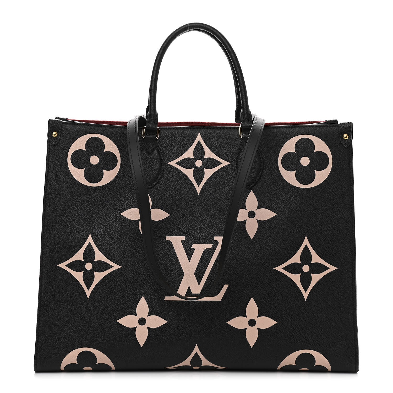 Louis Vuitton Empreinte Monogram Giant Onthego GM Black Beige 1 of 8