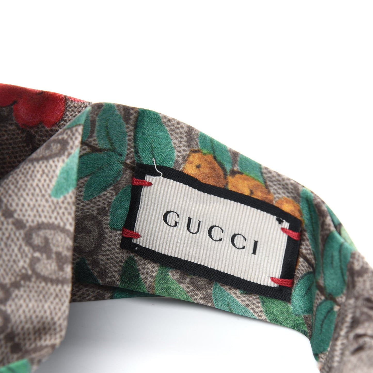 Silk Monogram Tian Print Tiana Duchesse Headband
