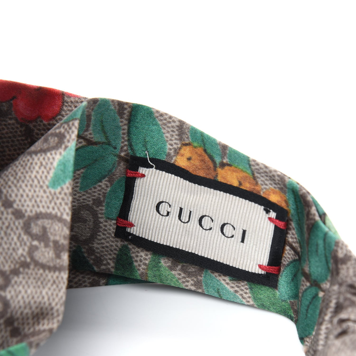 Gucci Silk Monogram Tian Print Tiana Duchesse Headband 8 of 10