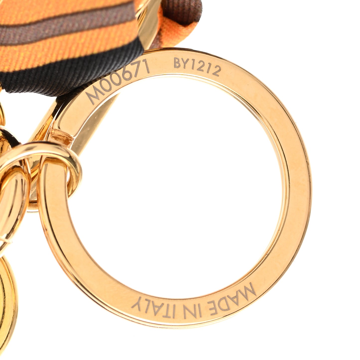 Silk Braided Bag Charm Multicolor