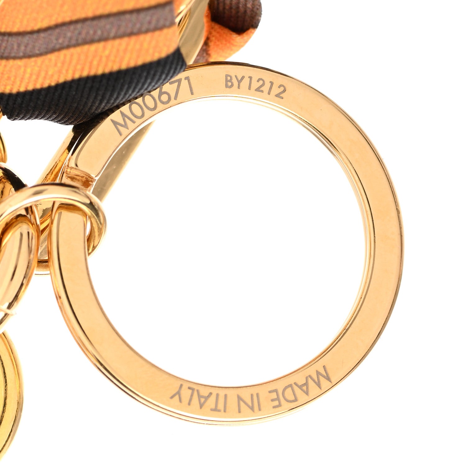 Louis Vuitton Silk Braided Bag Charm Multicolor 5 of 5