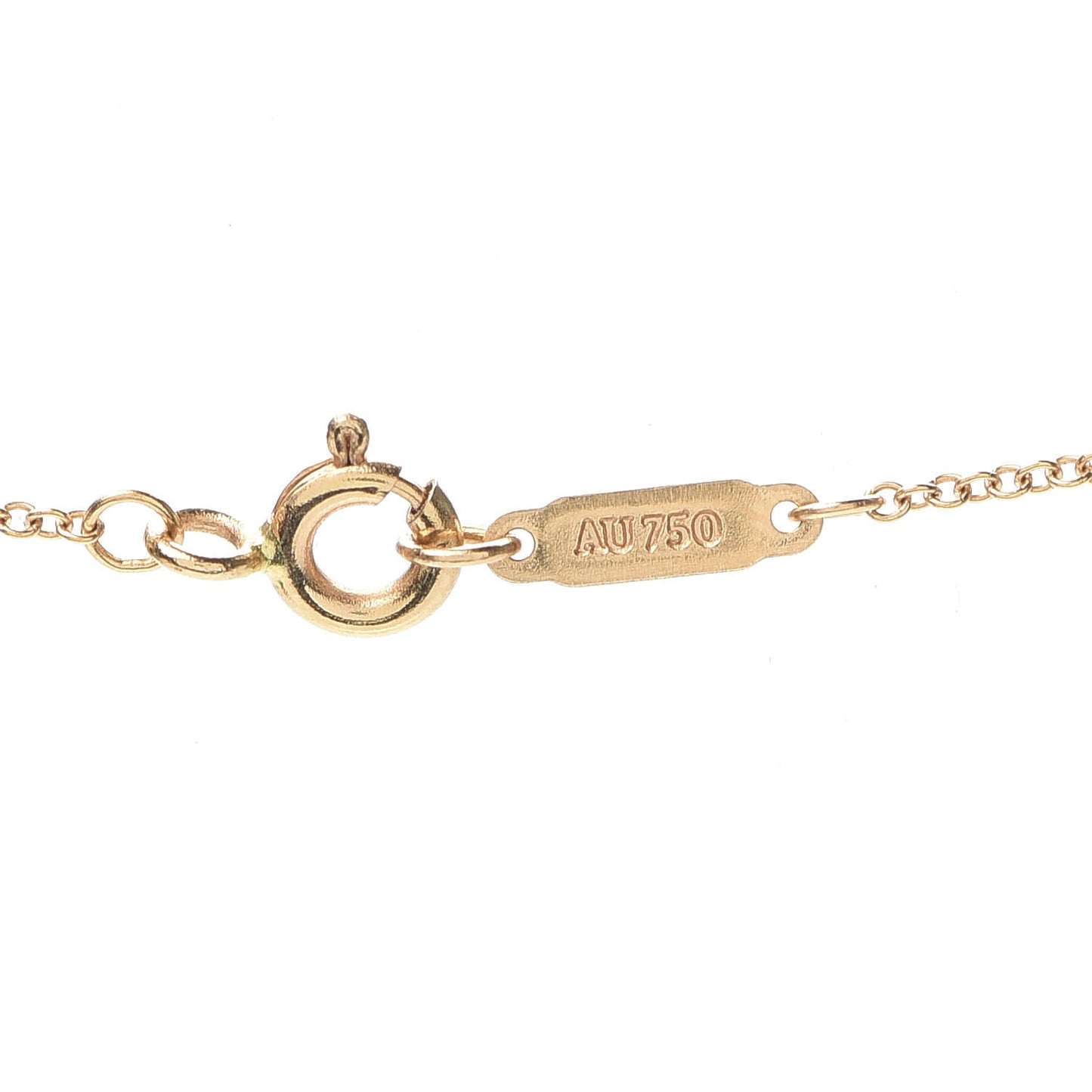 18K Rose Gold Diamond Save The Wild Elephant Pendant Necklace