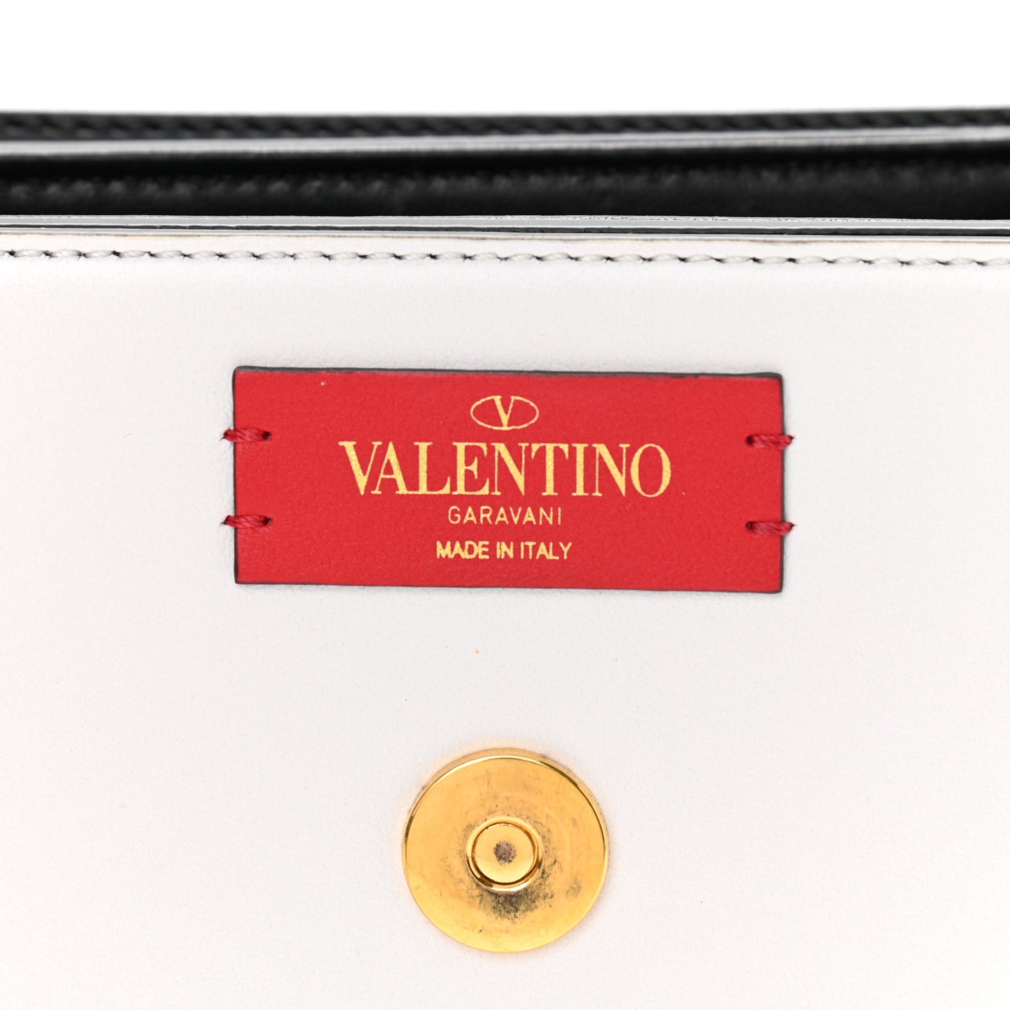 Smooth Calfskin Supervee Shoulder Bag Optic White