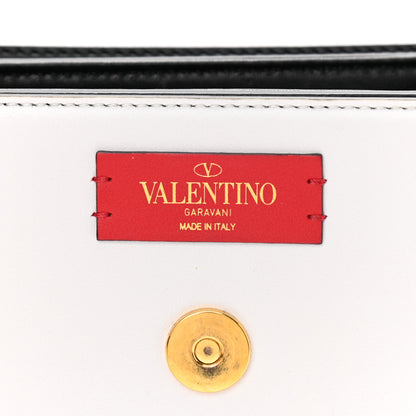 Valentino Garavani Smooth Calfskin Supervee Shoulder Bag Optic White 6 of 12