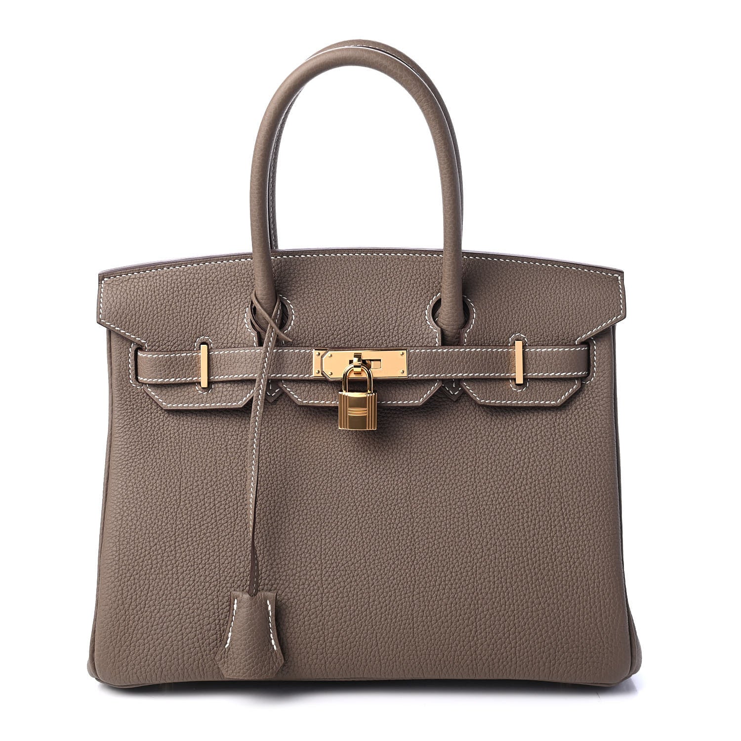 Hermes Togo Birkin 30 Etoupe 1 of 11