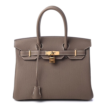 Hermes Togo Birkin 30 Etoupe 1 of 11